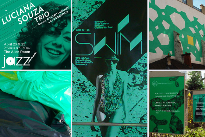 green-black