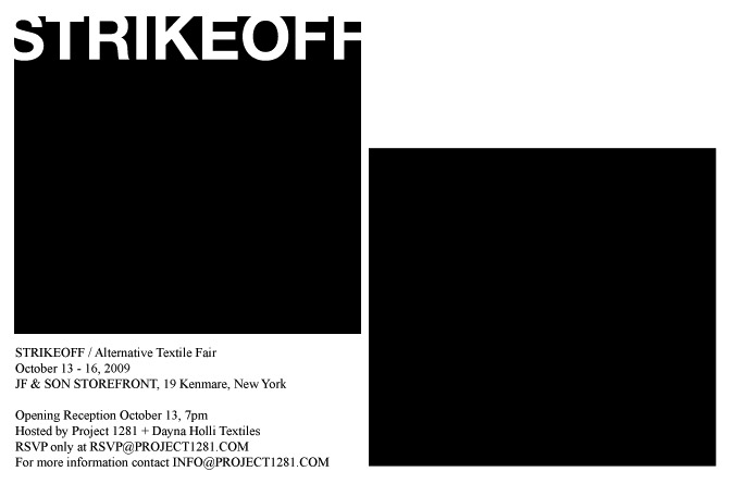 textile Fair-StrikeOff