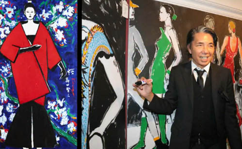 Kenzo Takada-fashion-illustrations